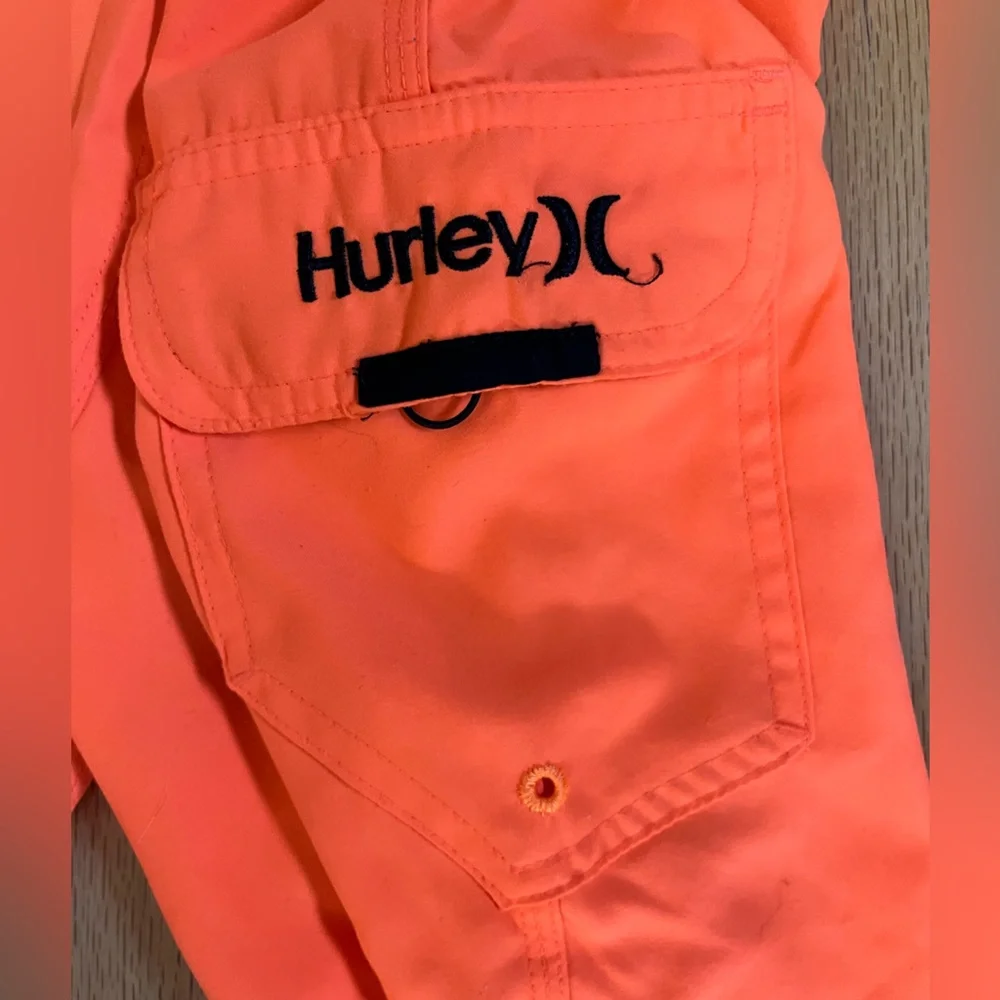 Hurley Boy’s Orange Board Shorts - Picture 4 of 4